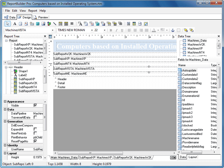Custom Reports